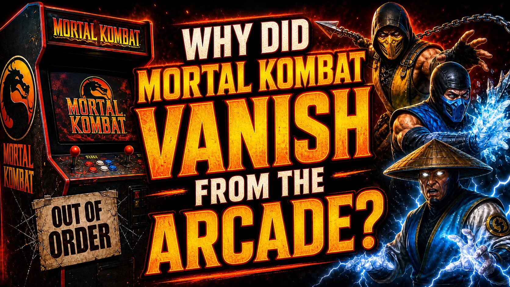 Why Mortal Kombat Disappeared From Arcades - WRITTEN PIXEL